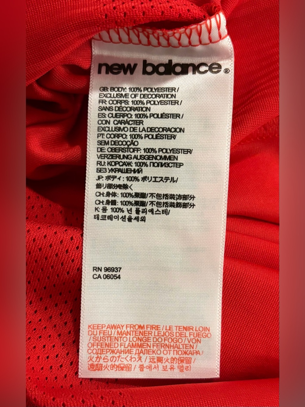 New Balance Official Costa Rica 2015 National Team Home Red Jersey Men’s Sz: L - Picture 8 of 8